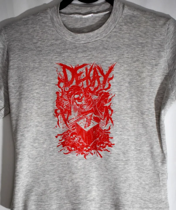 Remera Crop top «Calavera» - Imagen 2