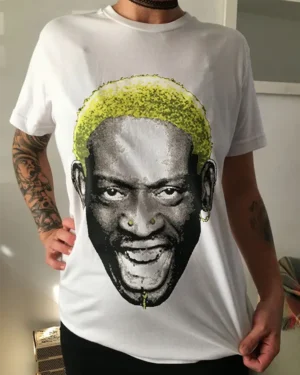 remera blanca rodman