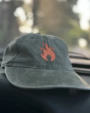 Gorra vintage de gabardina