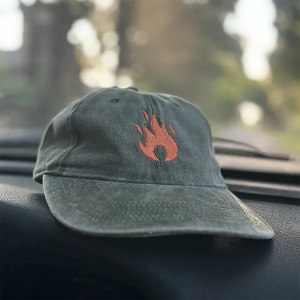 Gorra vintage de gabardina